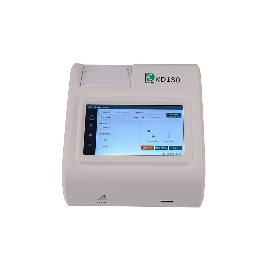 Fluorescene Immunoasay Analyzer For VET