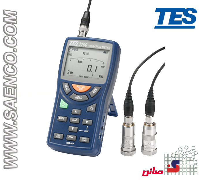 ارتعاش سنج دیجیتال مدل TES-3100 ساخت کمپانی  TESتایوان