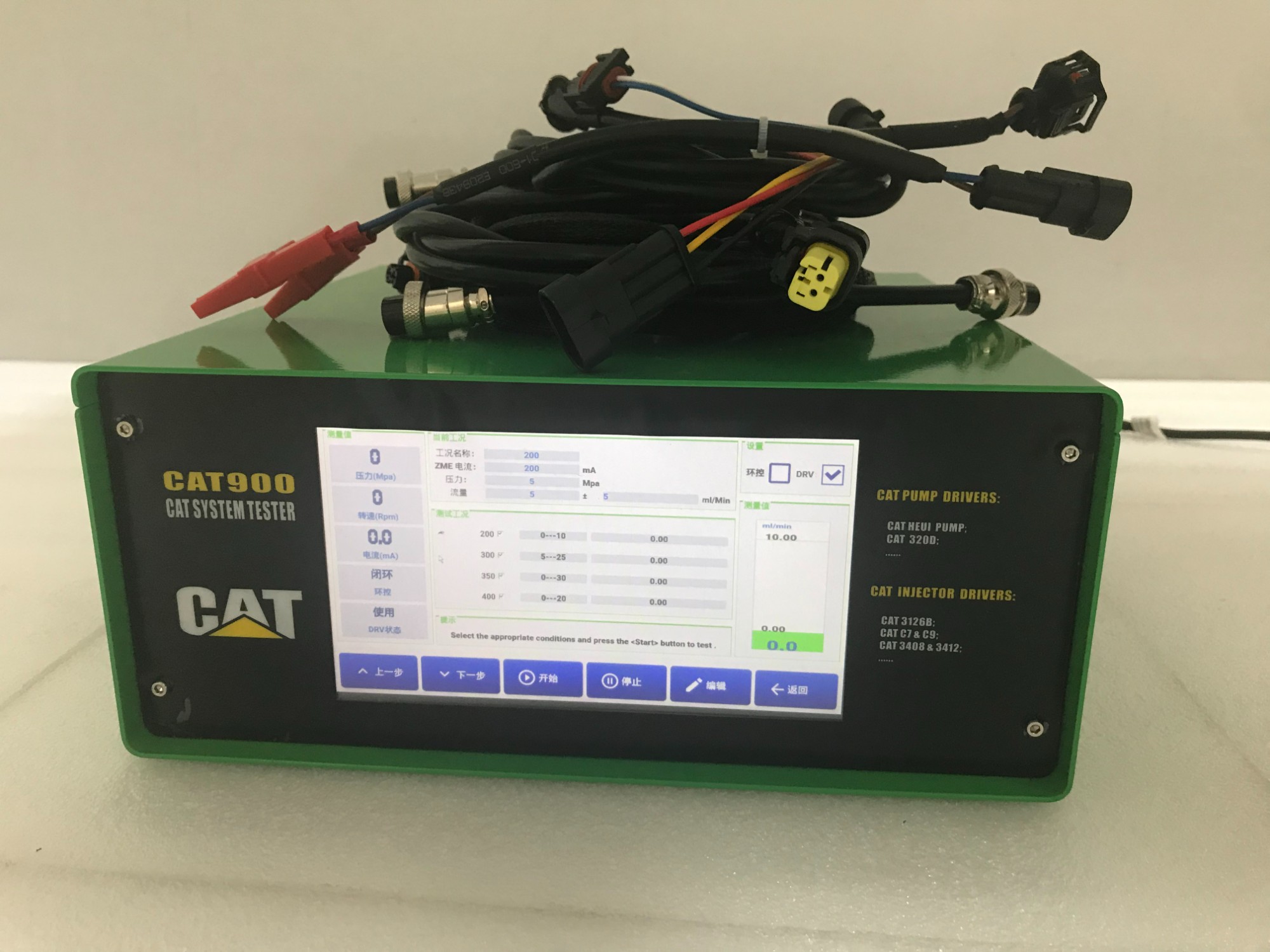 CAT900 pump test box