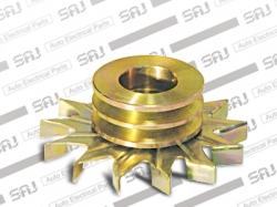 فولی دینام ولوو دو تسمه با خنک کن آهنی