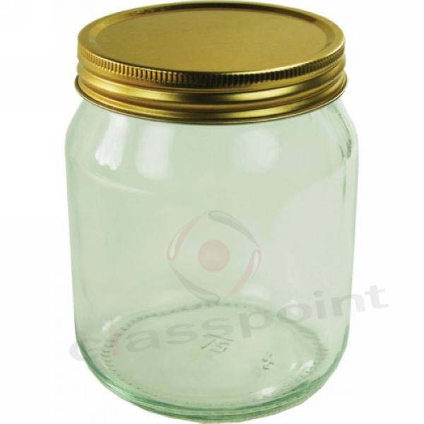 250ml honey jar with metal cap