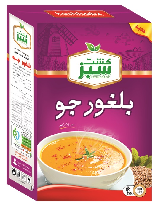 بلغور جو 300 گرم جعبه