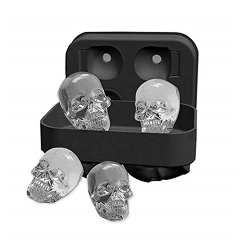 Skull Ice Cube Tray Mold