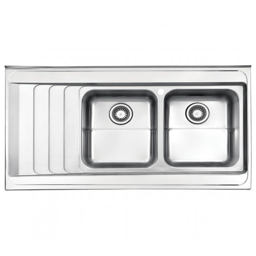 سینک دو لگنه فانتزی 734 روکار