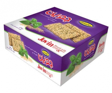 بیسکویت جوین با تزیین کنجد و ریحان 900 گرمی