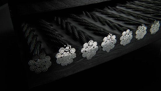 Stahlseilfördergurte