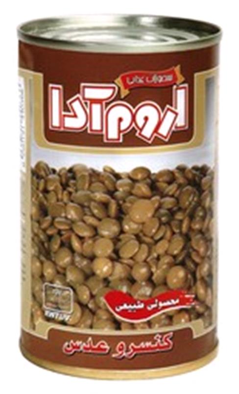 کنسرو عدس اروم آدا