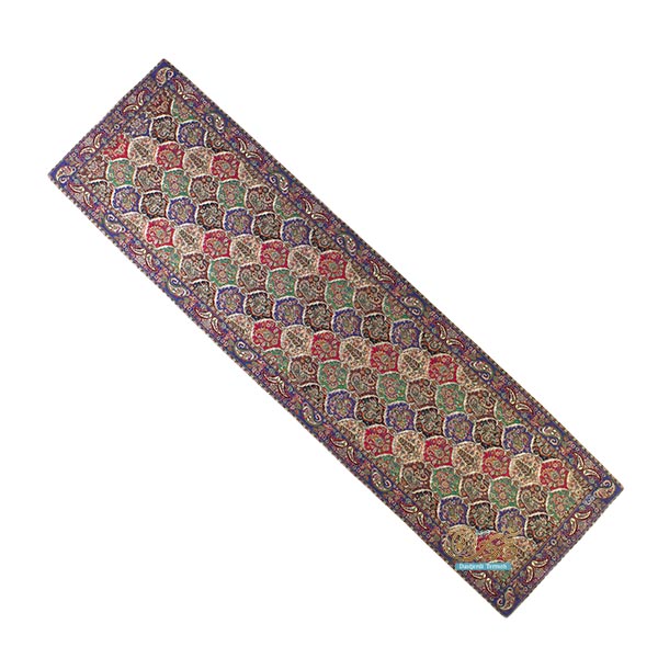 رومیزی میزناهارخوری طرح چالشتر سرمه ای