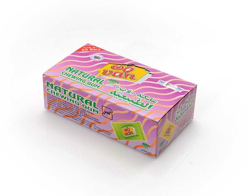 آدامس طبیعی 50 عددی ون