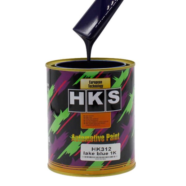 رنگ پوشش رنگ ماشین آبی دریاچه ای HK312