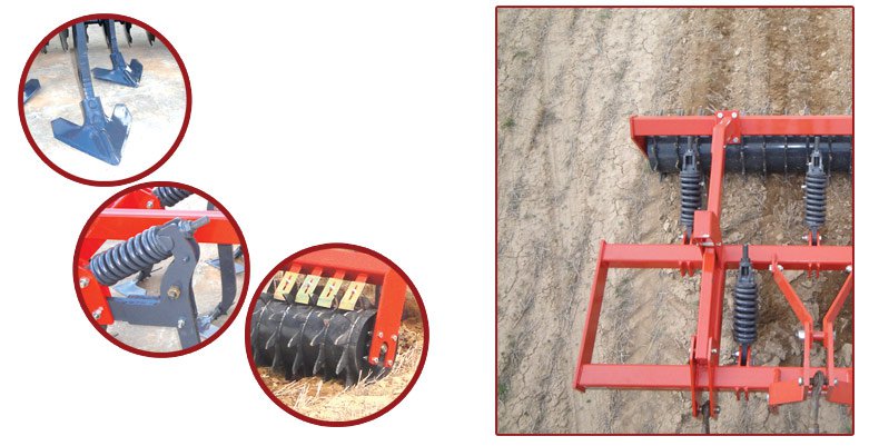 Composite protective tiller