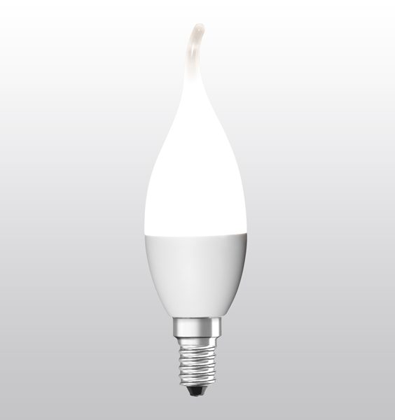 لامپ فوق کم مصرف شمعی مات وشفاف