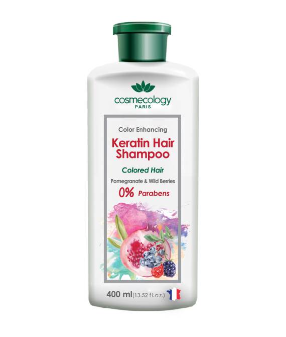 Dyed hair keratin shampoo (paraben free)