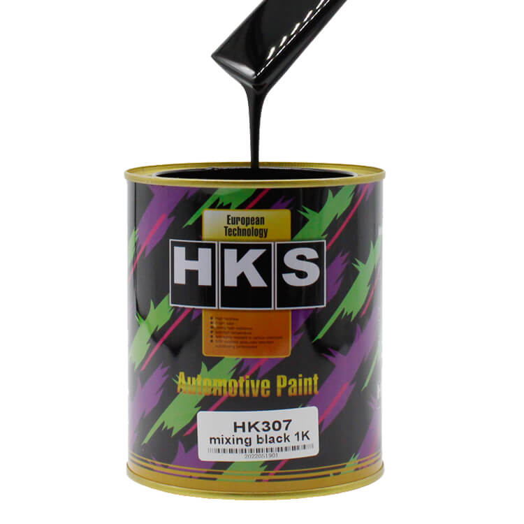 HK307 Mixing Black Car Liquid Paint