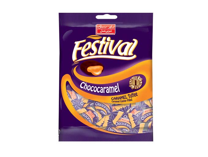 تافی فستیوال کاکائو با مغز کارامل