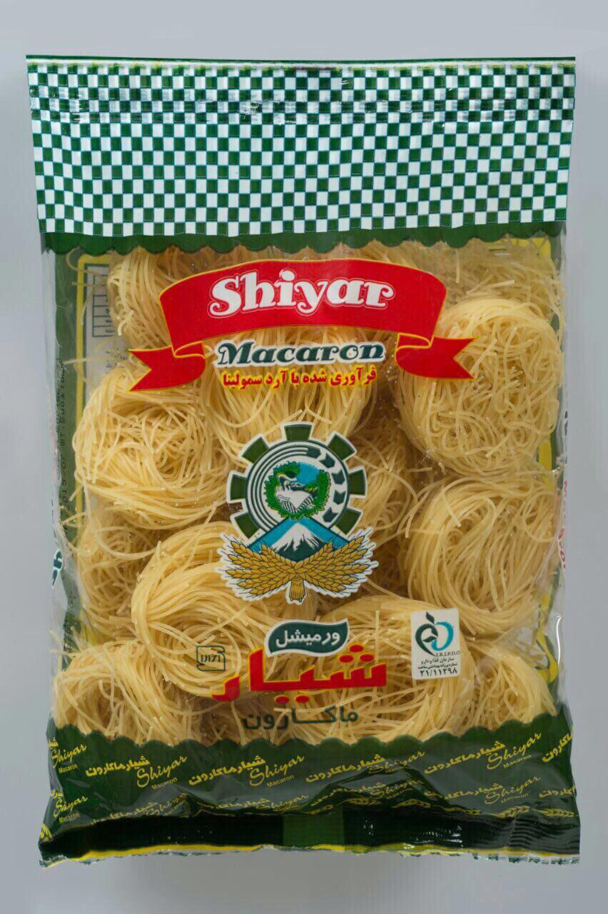 ماکارونی آشیانه ای شیار ماکارون