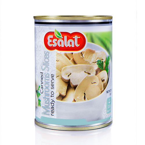 کنسرو قارچ ورقه‌ای ۳۸۰ گرمی