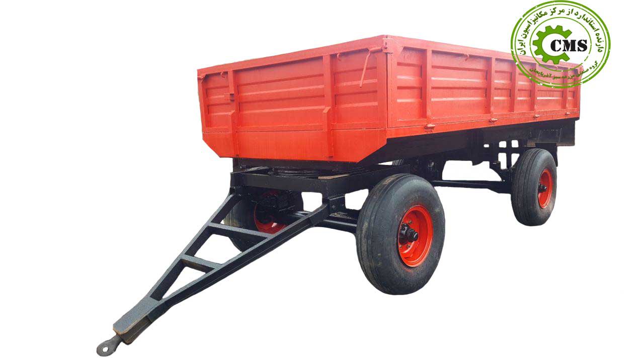 Four-wheel tractor trailer of Russian design