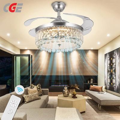 CGE-8083 Crystal Chandelier Fan Light