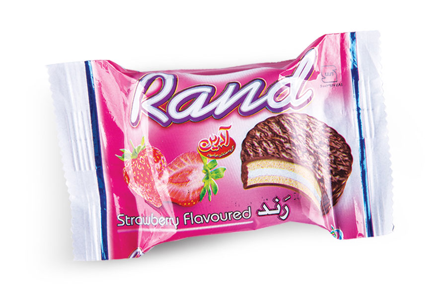 والس کرمدار با روکش کاکائو با طعم توت فرنگی