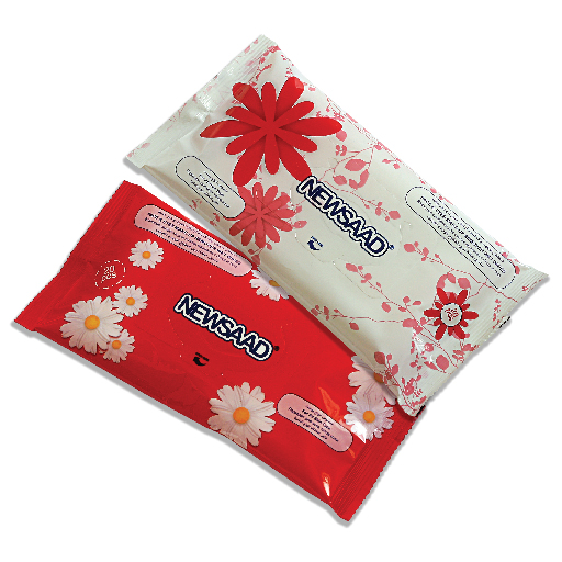 دستمال مرطوب پاک کننده آرایش نیوساد مخصوص انواع پوست بسته 20 عددیNew