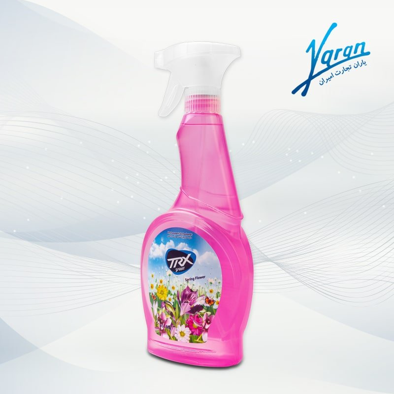 TRX458 pink spring flowers curtain and sofa freshener