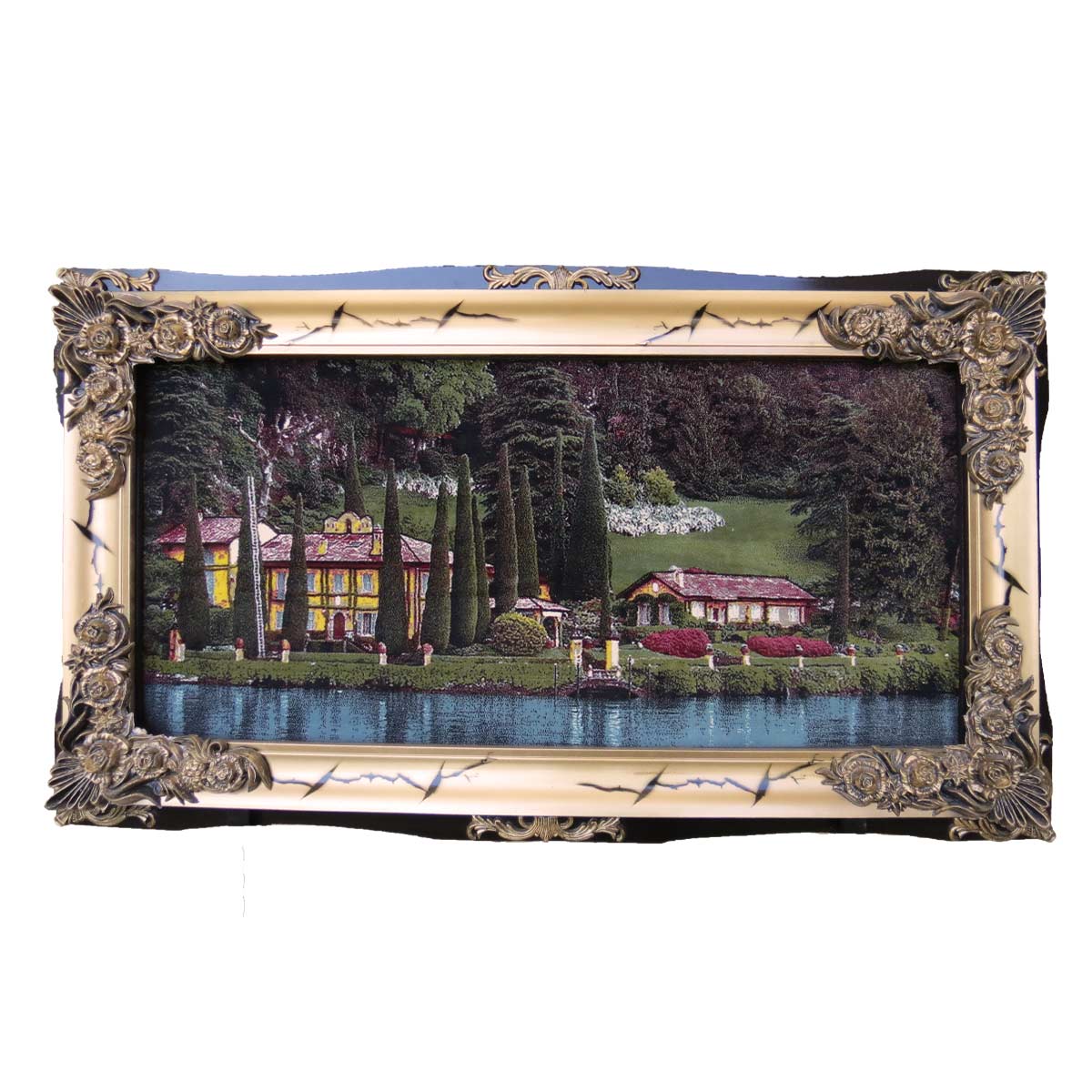 تابلو فرش طرح رودخانه