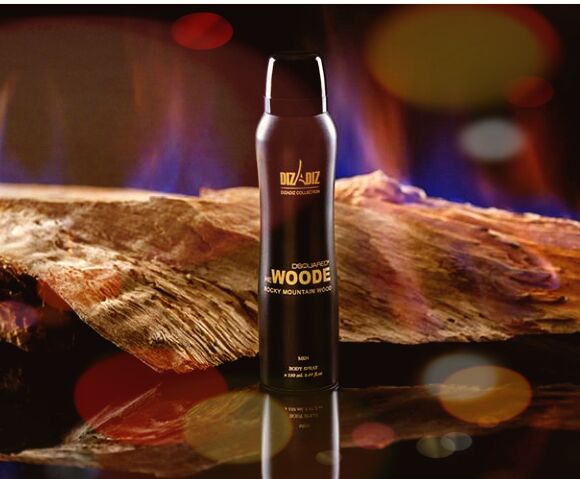 WOODE men's deodorant spray