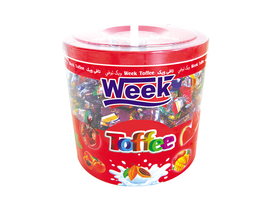 تافی جعبه استوانه ای