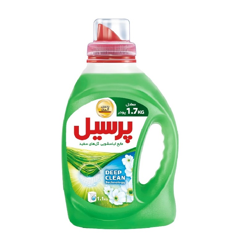 مایع لباس 1100 گل های سفید پرسیل