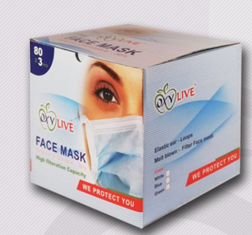 OxyLive three-layer mask