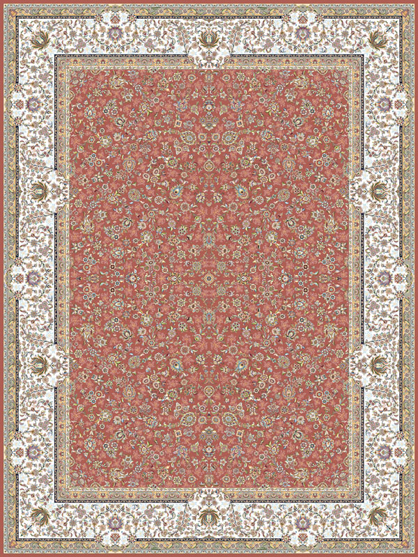 فرش 1200 شانه طرح گلدیس