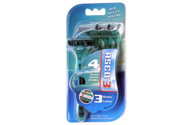 سه لبه چند بار مصرف آسکو کارتی