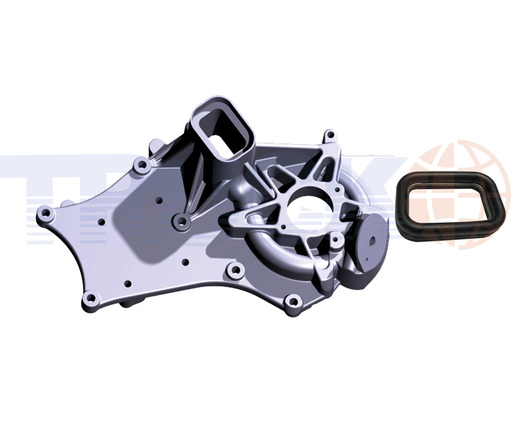 سینی زیر واتر پمپ آلومینیومی بدون پوشش مقاوم به خوردگی