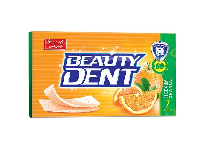 آدامس استیک بیوتی دنت 7 عددی پرتقال