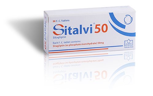 سیتال وی ۲۵/ ۵۰/ ۱۰۰ میلی‌گرم (سیتاگلیپتین)
