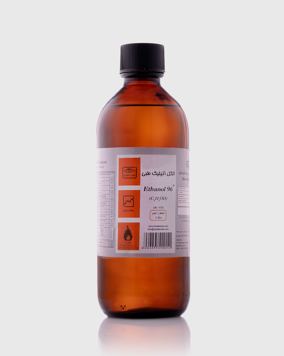 اتانول ۹۶ درصد یک لیتری