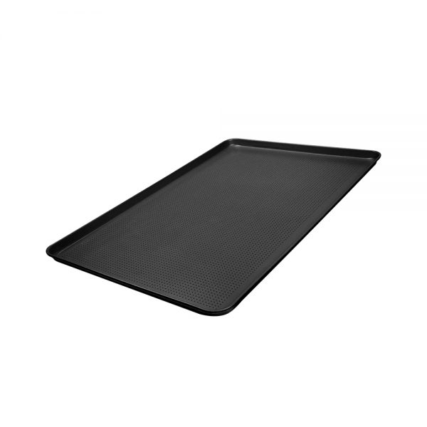 Iron mesh tray 600X400 with black Teflon