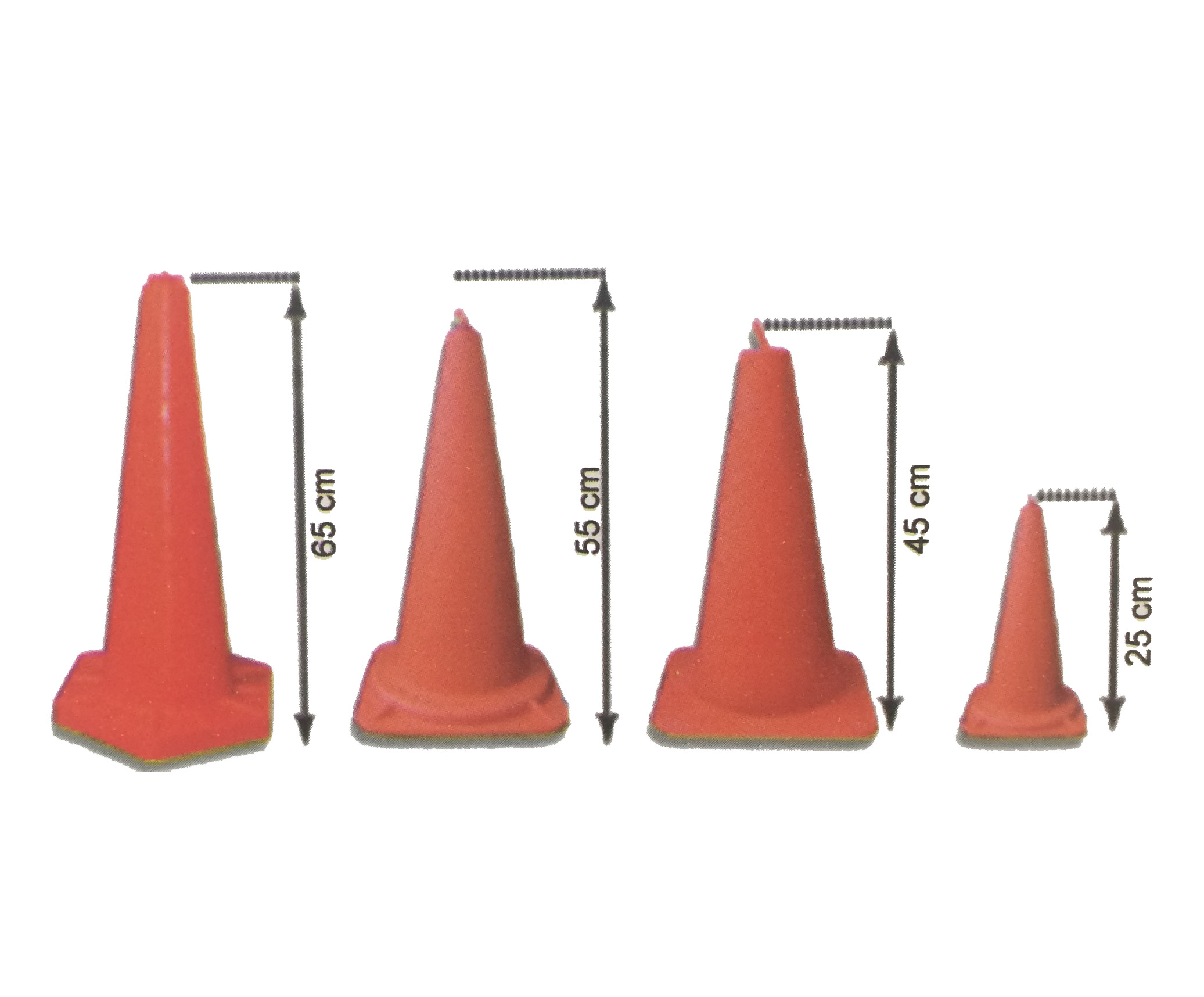 مخروط ایمنی PVC