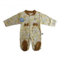 لباس سرهمی نوزادی بی بی سان طرح طوطی