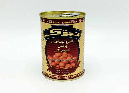 کنسرو لوبيا چيتي 380گرمی آسان باز شو