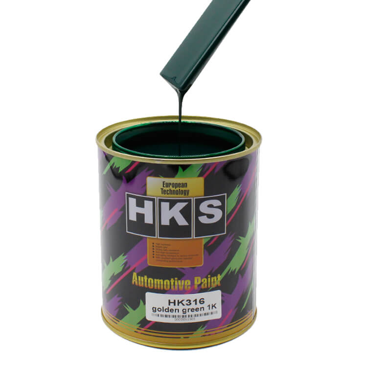 رنگ اکریلیک ماشین سبز طلایی HK316