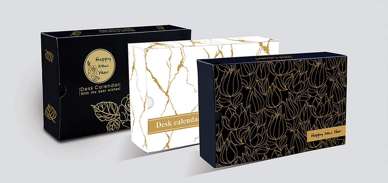 جعبه تقویم رومیزی - کد 2089 مشکی