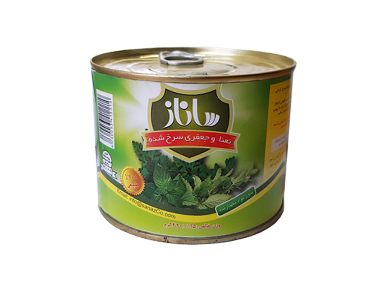 نعنا و جعفری سرخ شده