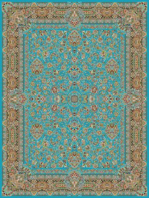 فرش 1200 شانه طرح افشان گردون