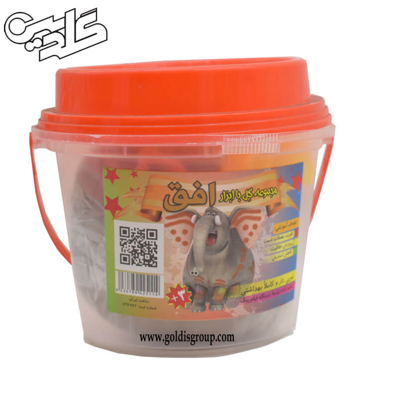 مجموعه گل سفالگری لویی دار افق همراه با ابزار