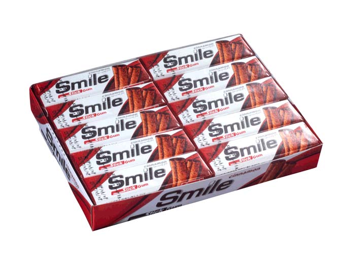 آدامس استیک اسمایل دارچین