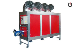 Heater or greenhouse heater