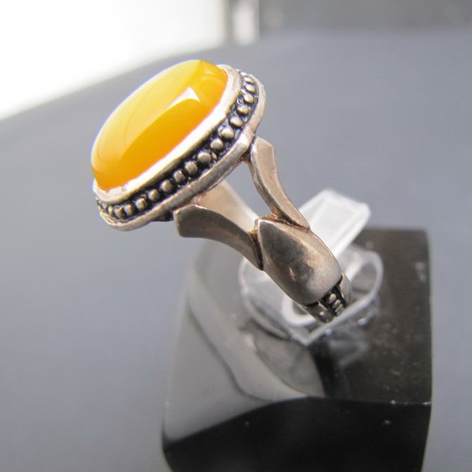 انگشتر نقره مردانه شرف الشمس 97