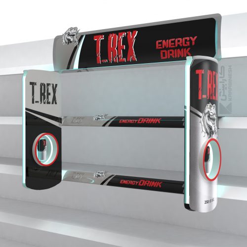 شلف نوشیدنی انرژی زا تی رکس